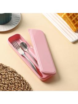 Футляр для столовых приборов Доляна, 21×5,5×2,2 см, цвет МИКС