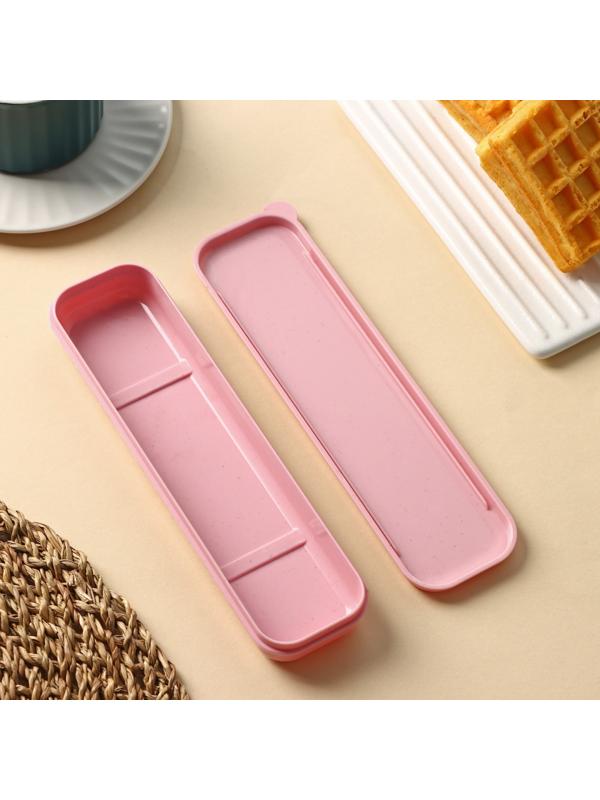 Футляр для столовых приборов Доляна, 21×5,5×2,2 см, цвет МИКС