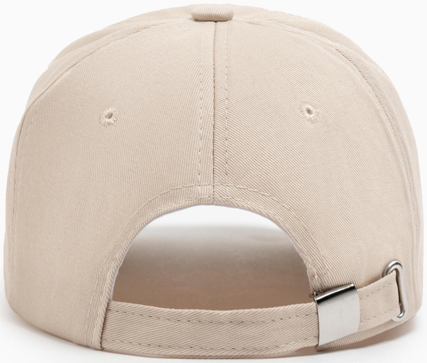 Кепка однотонная MINAKU цвет бежевый, р-р 58