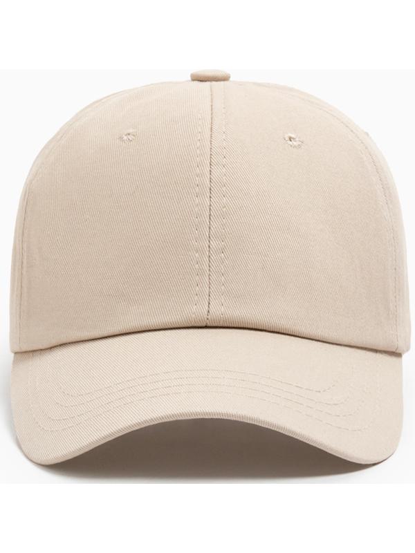 Кепка однотонная MINAKU цвет бежевый, р-р 58
