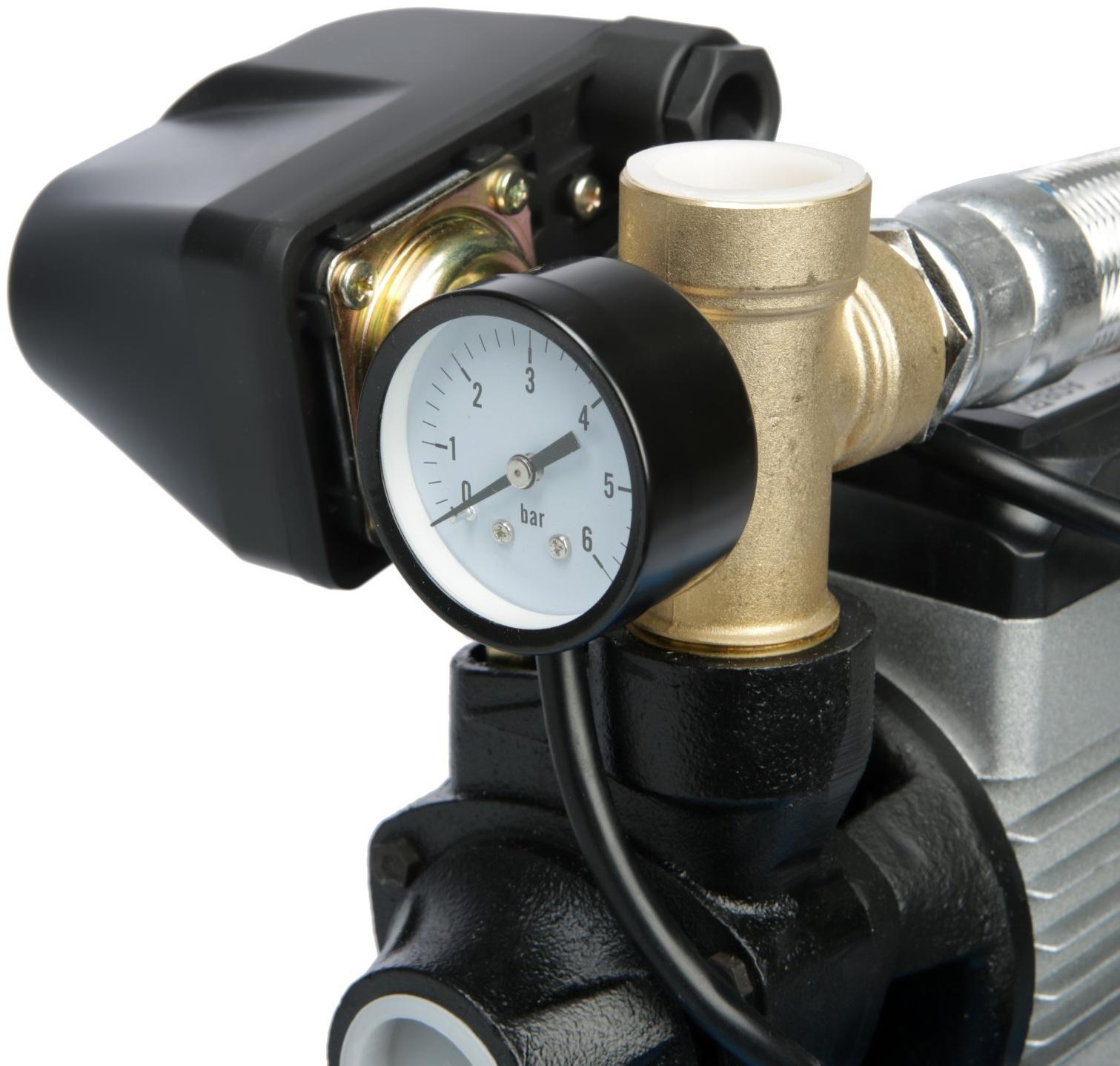 Насосная станция ETERNA AQB-60, 370 Вт, 35 л/мин, напор 35 м, бак 24 л