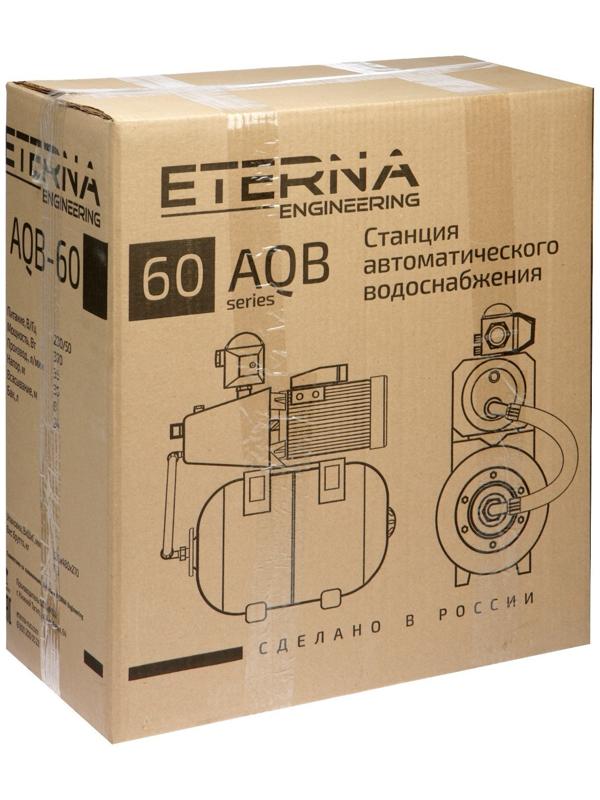 Насосная станция ETERNA AQB-60, 370 Вт, 35 л/мин, напор 35 м, бак 24 л