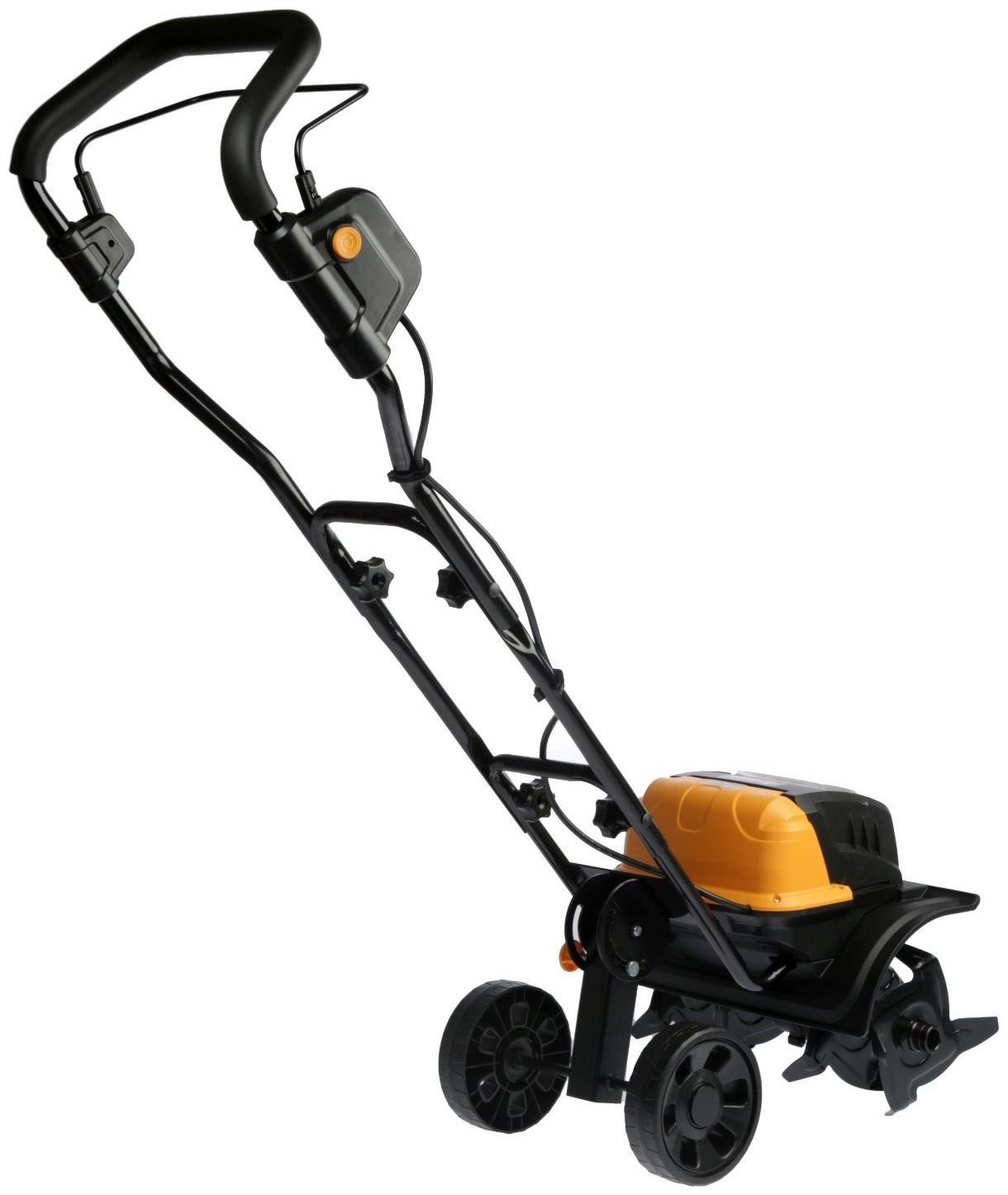 Культиватор аккумуляторный DEKO DKET40, 20 В, 2х4 Ач, 150 об/мин, ширина/глубина 36/18 см