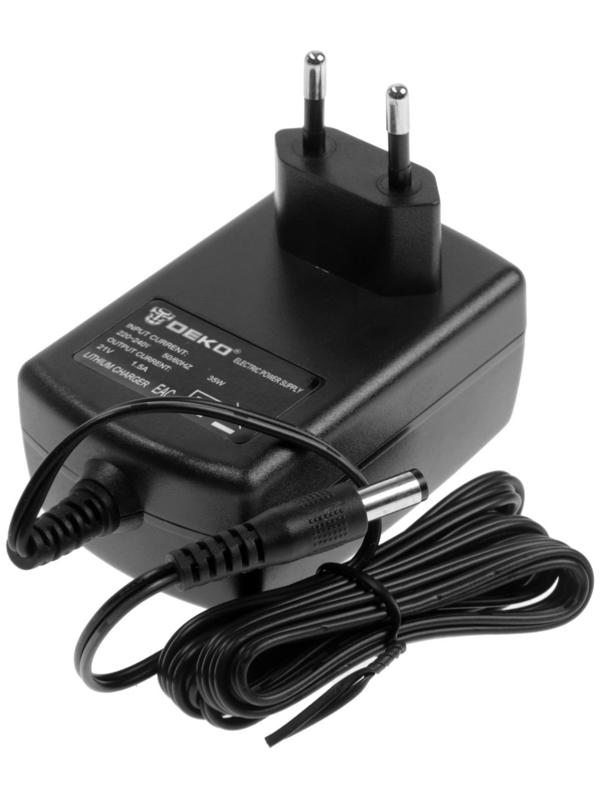 Культиватор аккумуляторный DEKO DKET40, 20 В, 2х4 Ач, 150 об/мин, ширина/глубина 36/18 см