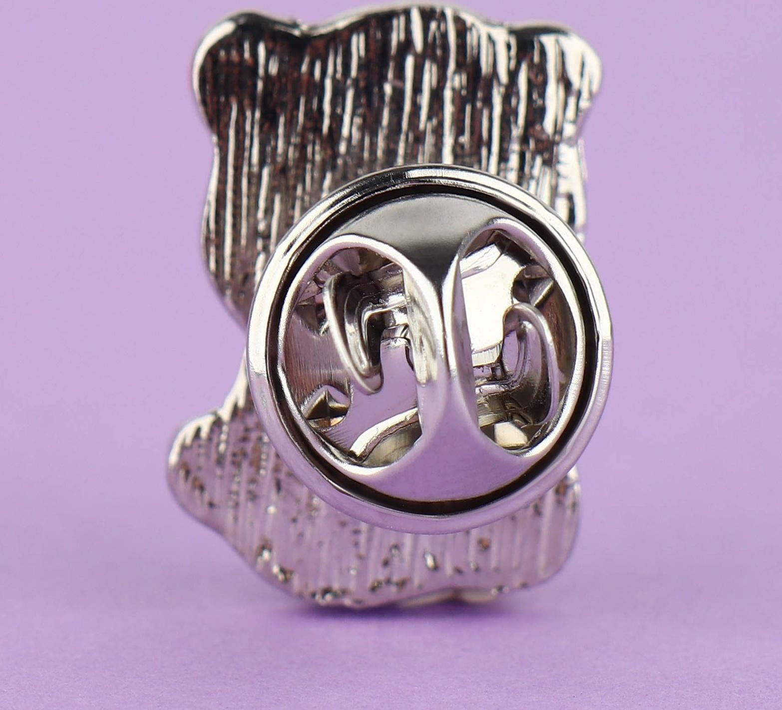 Значок металлический «Панда» 1,4 х 1,7 см