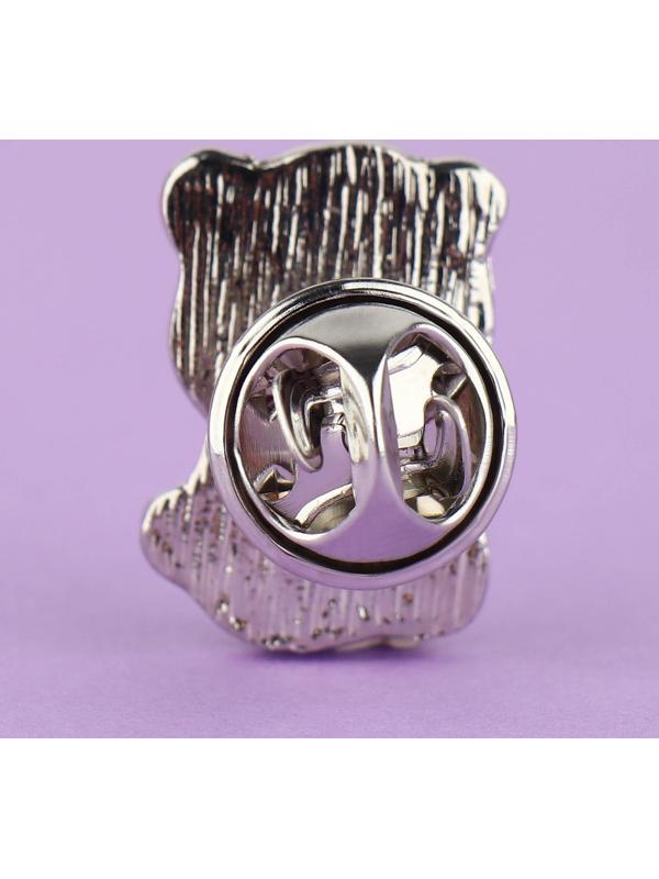 Значок металлический «Панда» 1,4 х 1,7 см