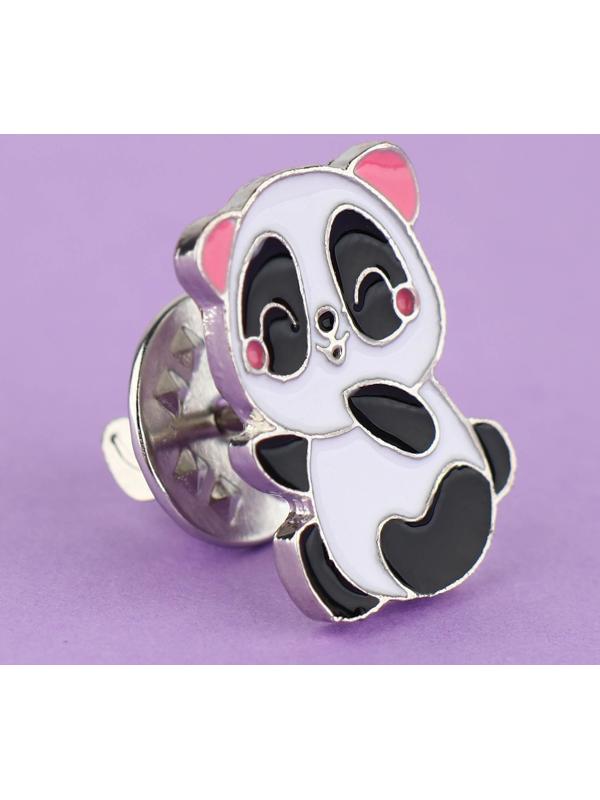 Значок металлический «Панда» 1,4 х 1,7 см