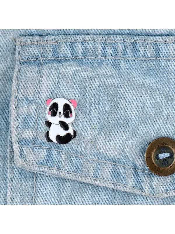 Значок металлический «Панда» 1,4 х 1,7 см