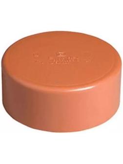 Крышка канализационная Ostendorf KGK, наружная, на гладкий конец трубы, d=110 мм, 220630