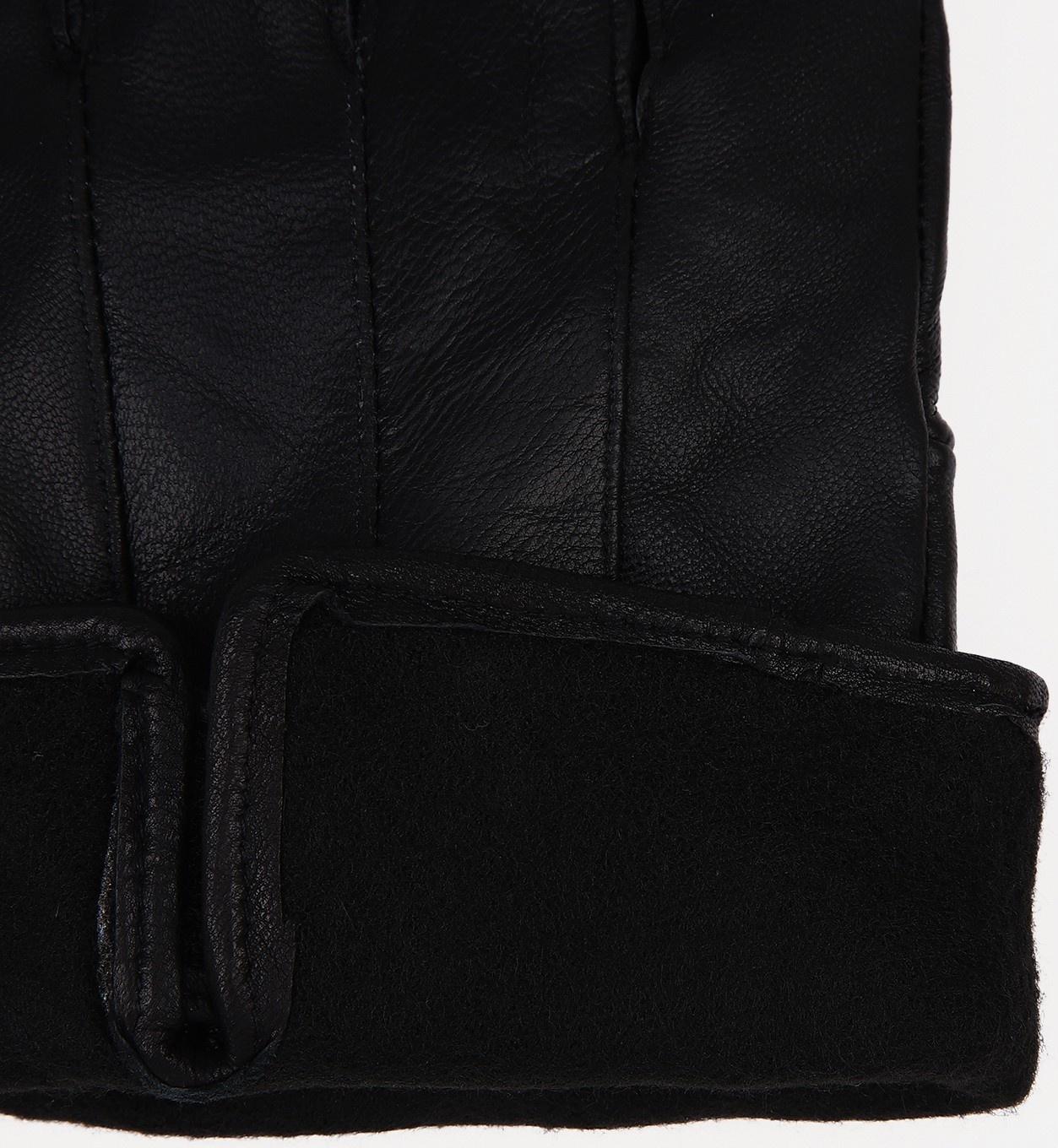 Перчатки мужские, безразмерные, с утеплителем, цвет чёрный