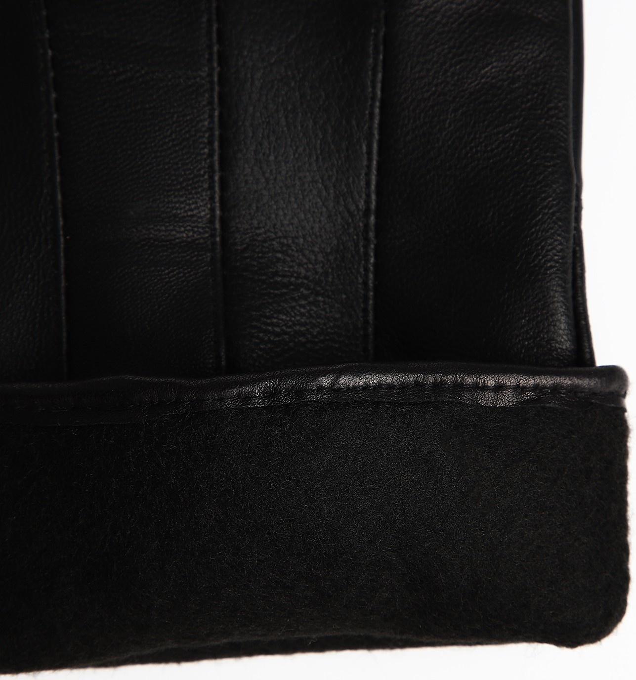 Перчатки мужские, безразмерные, с утеплителем, цвет чёрный