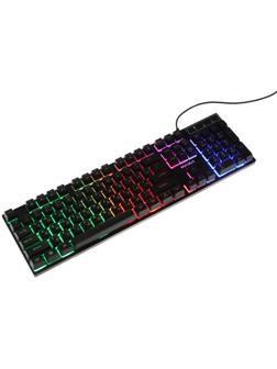 Клавиатура Smartbuy RUSH Nucleus, игровая, проводная, мембранная, 104+12 клавиш, USB, чёрная