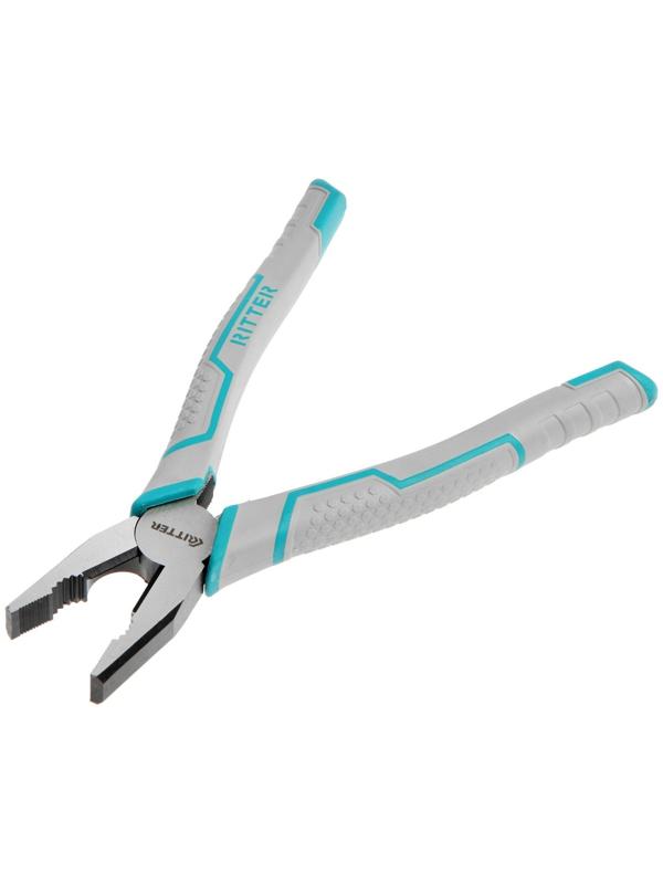 Плоскогубцы Ritter Profi HT320120 комбинированные, сталь CrV, 2К рукоятка, 200 мм