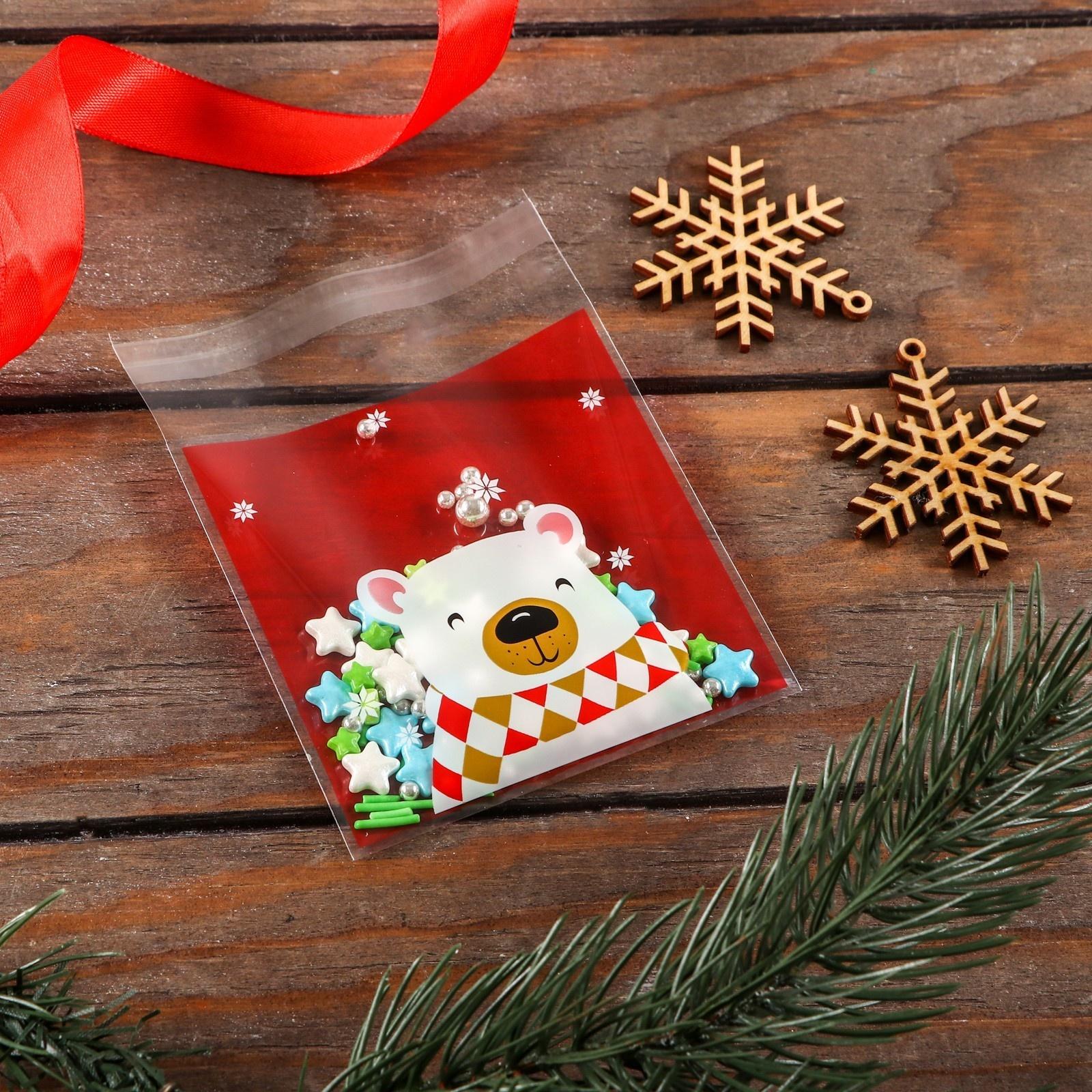 Пакет БОПП с липкой лентой, 