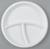 Тарелка одноразовая 