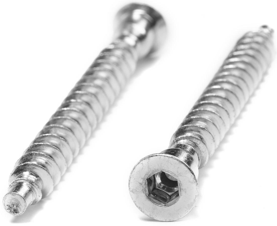 Евровинт 7,0х70 стальной, оцинкованный 10 шт