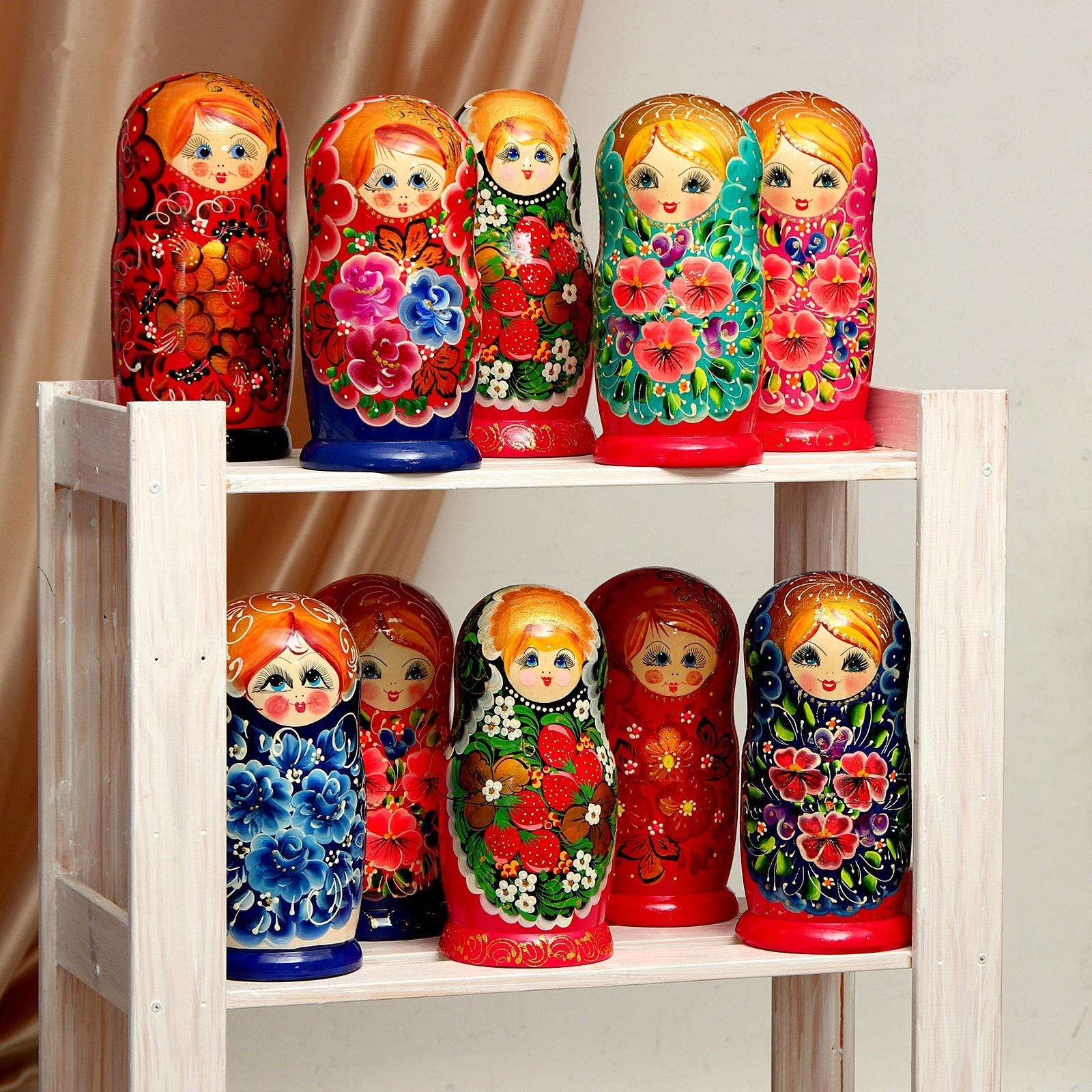 Матрёшка, 10 в 1, МИКС