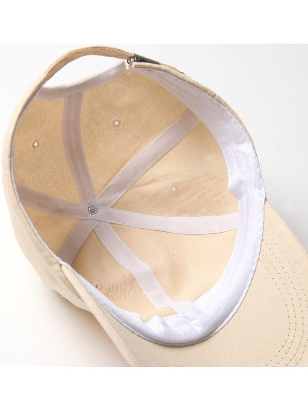 Кепка однотонная MINAKU цв.экрю, р-р 58