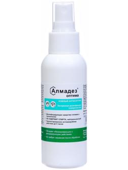 Бесспиртовой кожный антисептик спрей Алмадез-Оптима, 100 мл