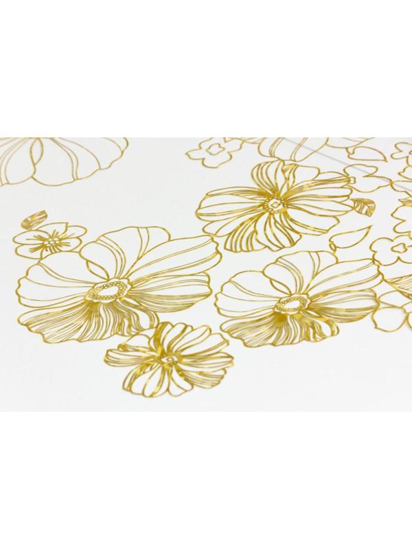 Скатерть «Гибкое стекло» 0,8 мм, 80х150 см, рисунок Сон императора