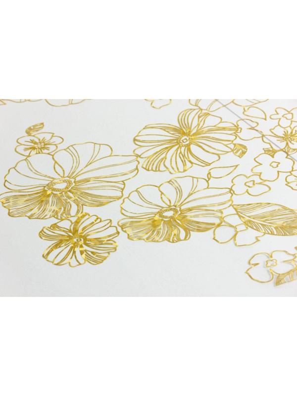 Скатерть «Гибкое стекло» 0,8 мм, 80х150 см, рисунок Сон императора