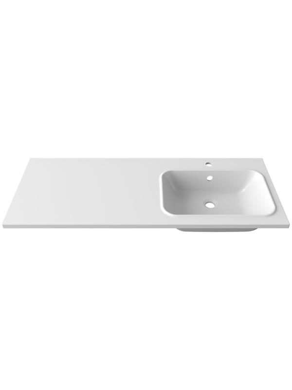 Раковина-столешница Paola Bella 1200 R, 120х48 см, правая