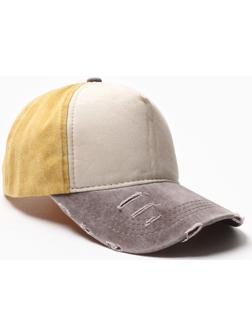 Кепка мужская MINAKU, цвет горчичный, р-р 56-68