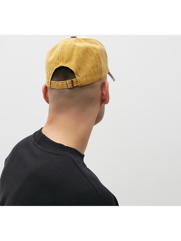 Кепка мужская MINAKU, цвет горчичный, р-р 56-68