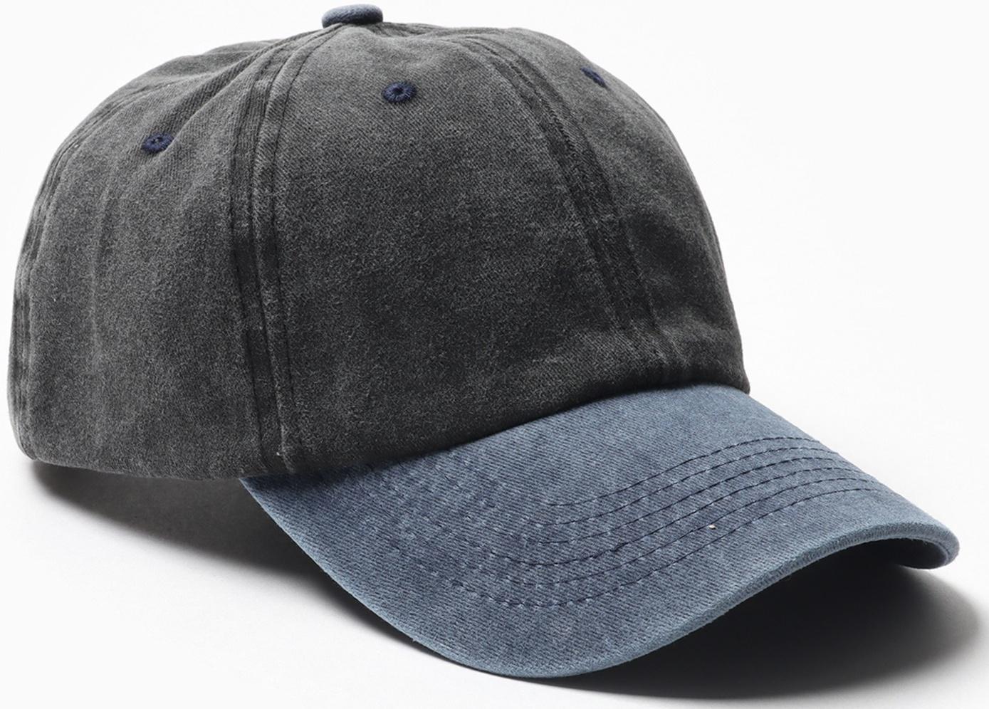 Кепка мужская MINAKU, цвет серый/синий, р-р 56-58