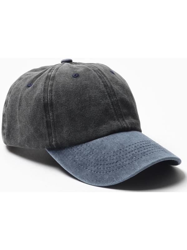 Кепка мужская MINAKU, цвет серый/синий, р-р 56-58