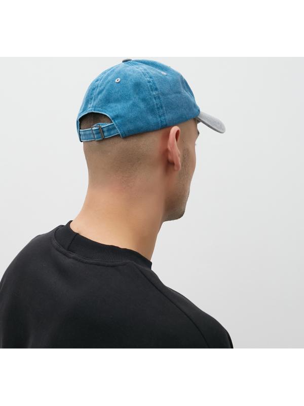 Кепка мужская MINAKU, цвет серый/голубой, р-р 56-58