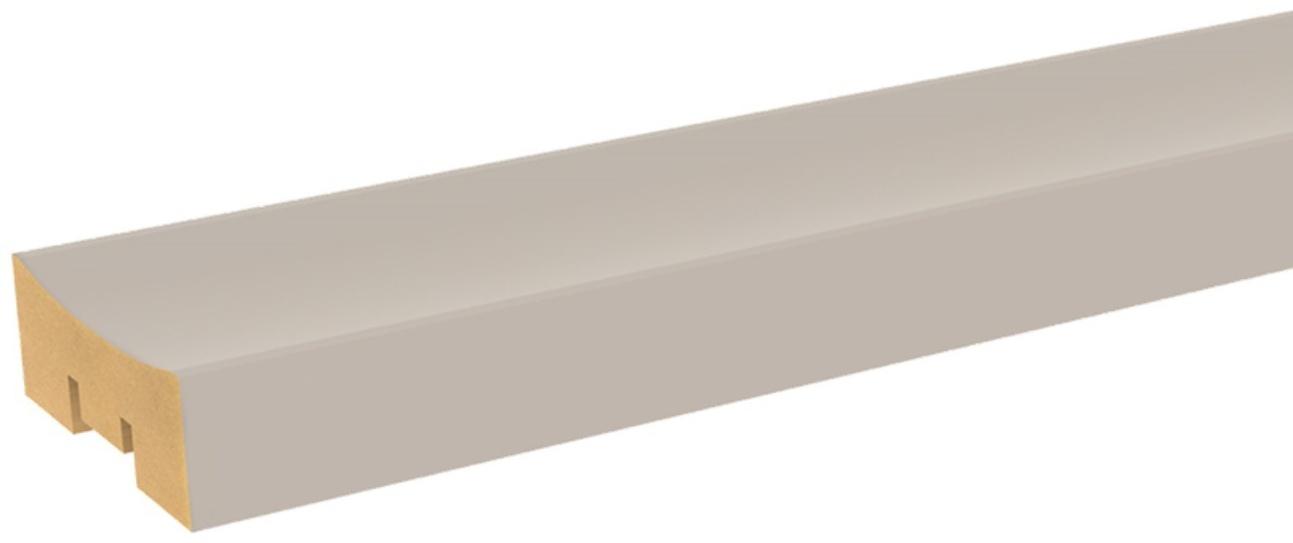 Интерьерная Рейка МДФ Планкен Рекесс De Luxe Sandgrau 2700х50х19 мм