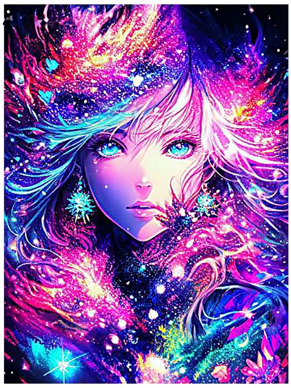 Алмазная мозаика «Фэнтэзи» 30 × 40 см, на подрамнике