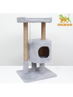 Домик для кошек с когтеточкой 