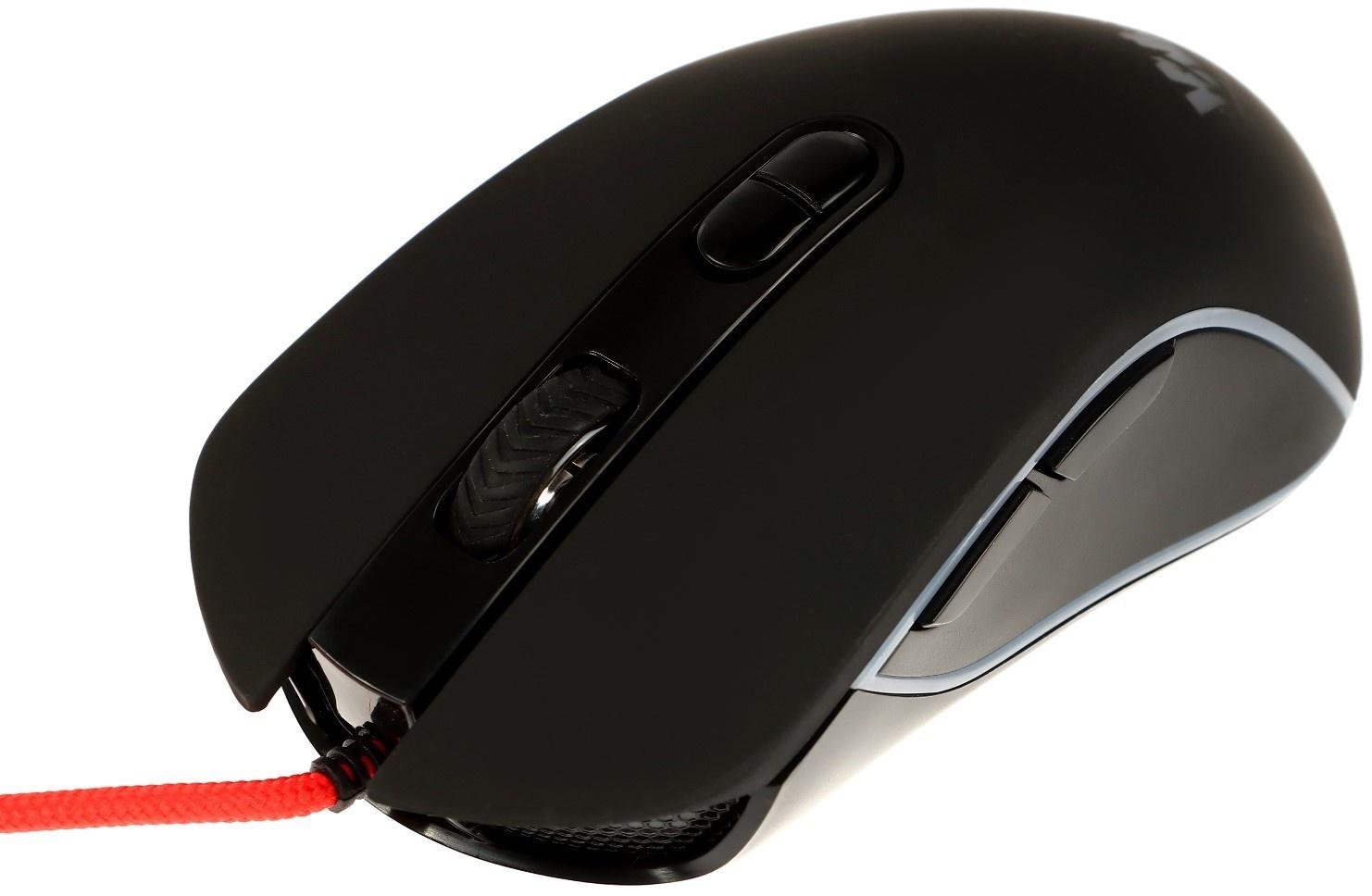 Игровой набор Qumo Wartime K51/M67 3 в 1, клавиатура+мышь+ковер, 3200 dpi