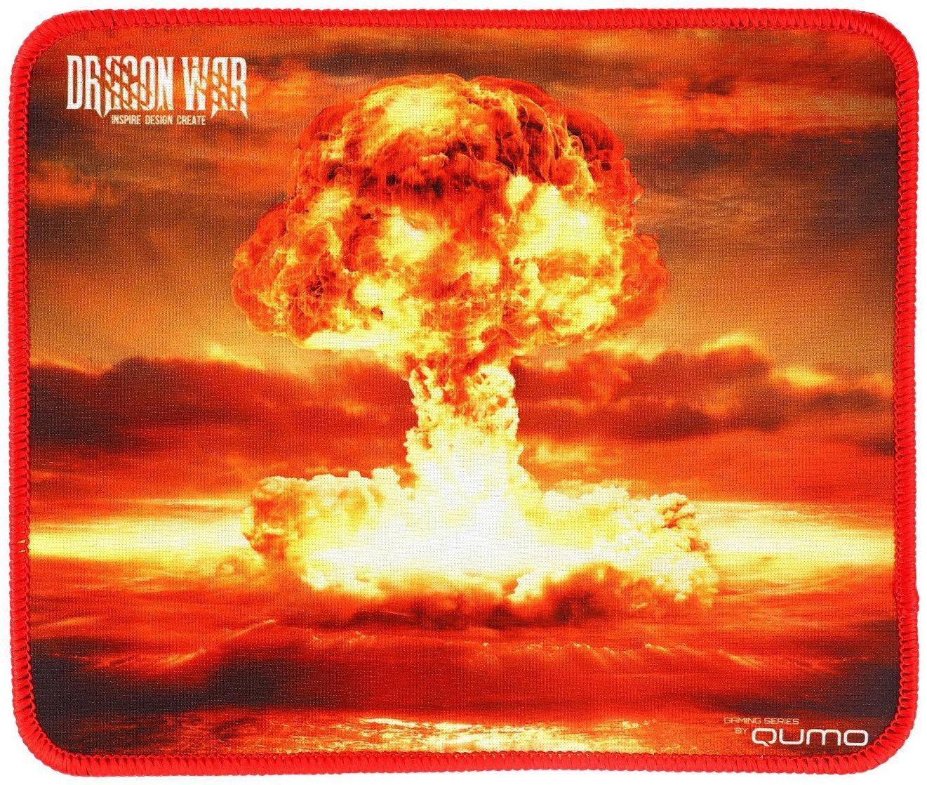 Игровой набор Qumo Wartime K51/M67 3 в 1, клавиатура+мышь+ковер, 3200 dpi