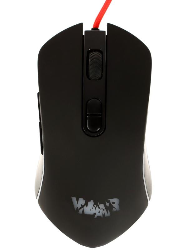 Игровой набор Qumo Wartime K51/M67 3 в 1, клавиатура+мышь+ковер, 3200 dpi