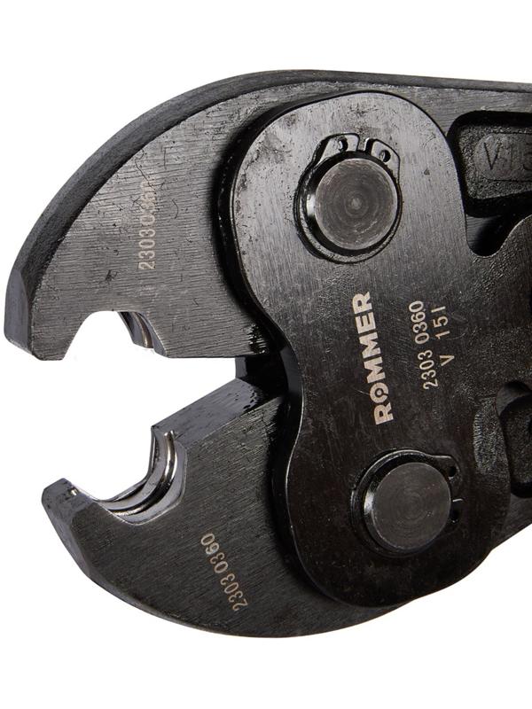 Пресс-клещи ROMMER RPT-0003-000015, V-профиль, 15