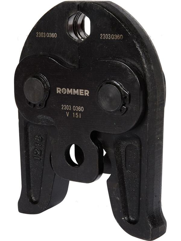 Пресс-клещи ROMMER RPT-0003-000015, V-профиль, 15