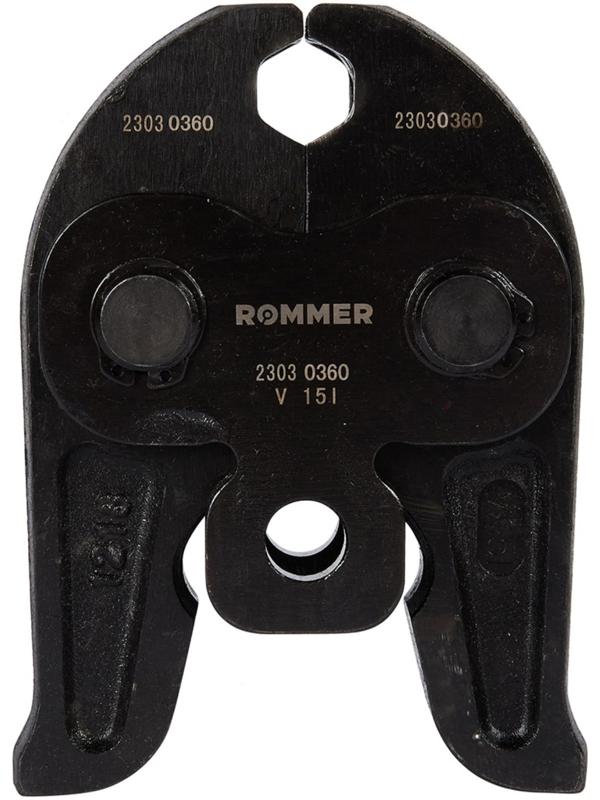 Пресс-клещи ROMMER RPT-0003-000015, V-профиль, 15