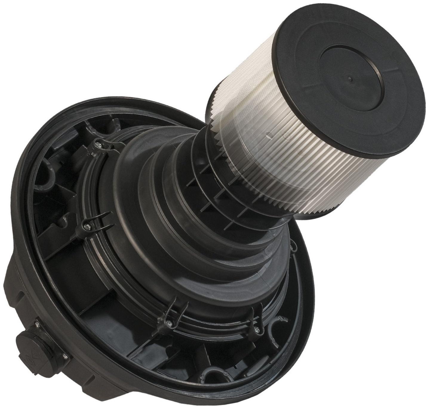 Пылесос строительный BORT BSS-1215-P, пылесборник 15 л, 35 л/сек, сухая и влажная уборка