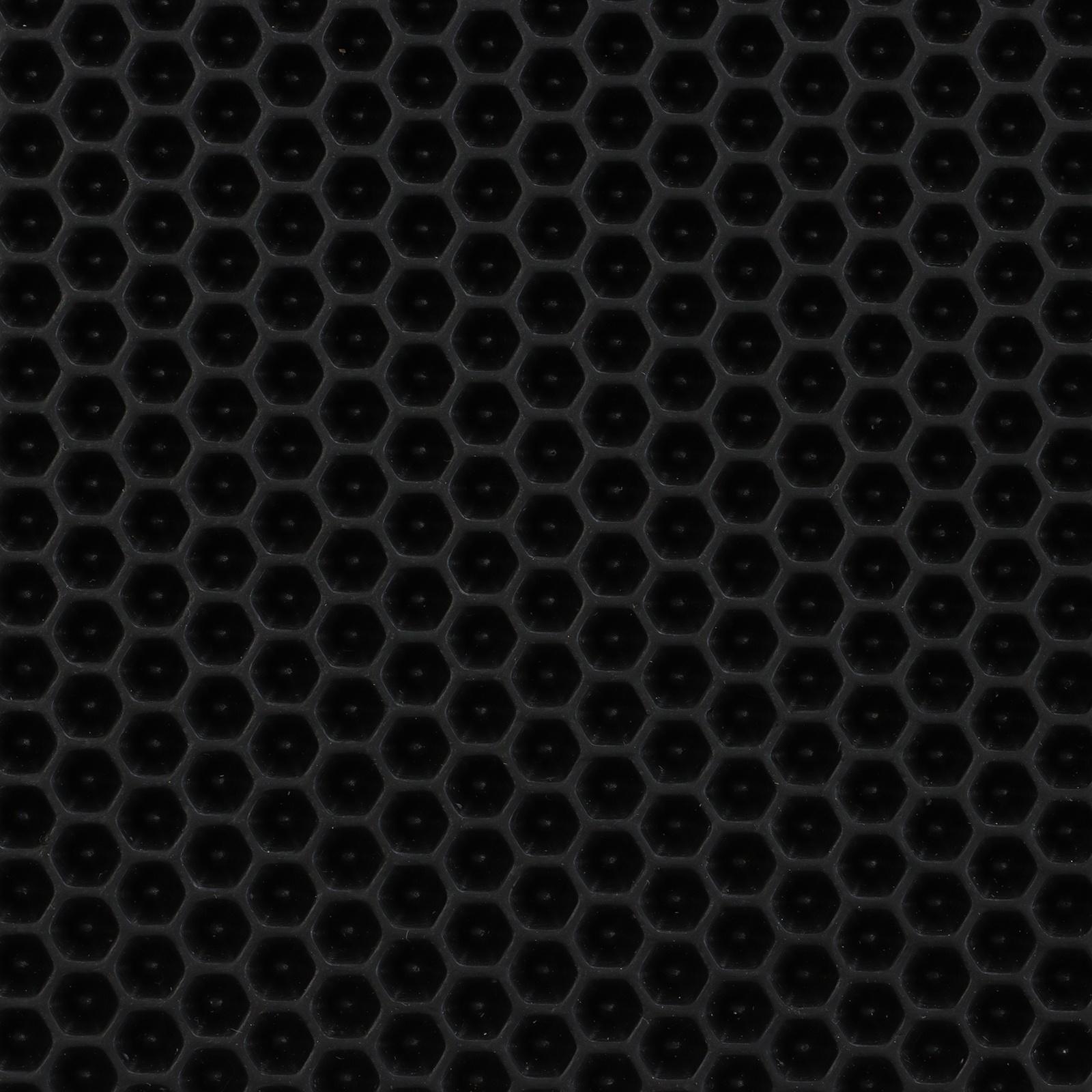 Коврик eva универсальный Grand Caratt, Соты 100 х 70 см, черный