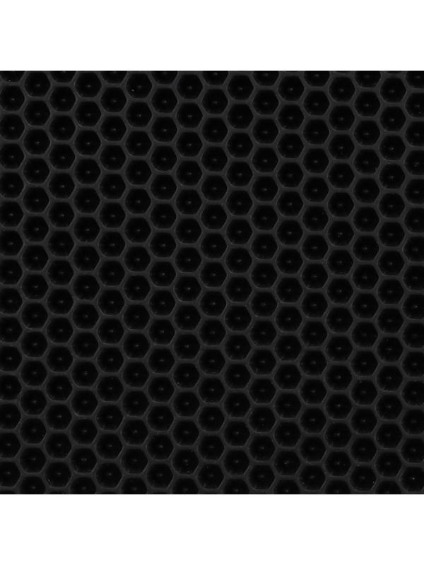 Коврик eva универсальный Grand Caratt, Соты 100 х 70 см, черный