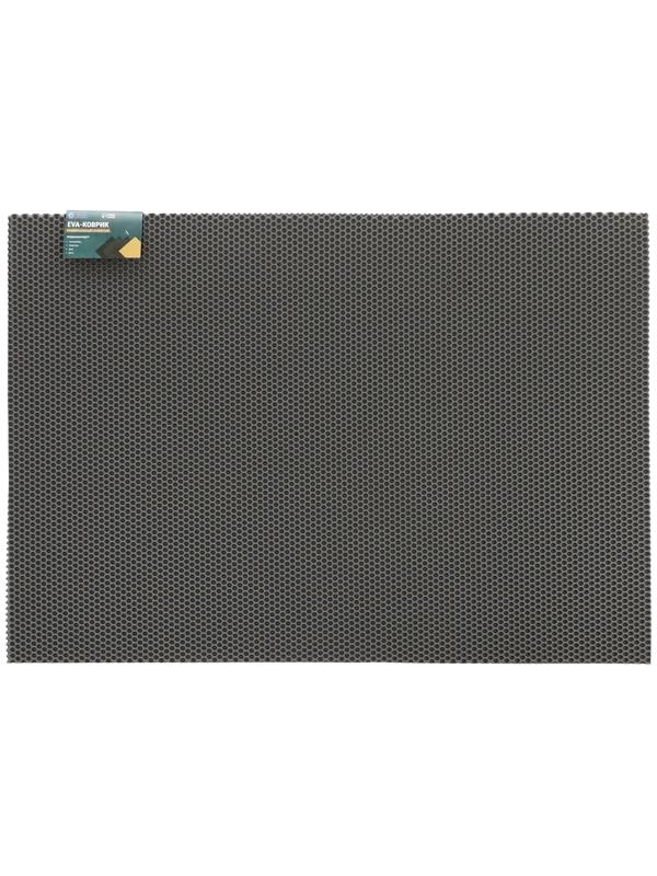 Коврик eva универсальный Grand Caratt, Соты 100 х 70 см, серый