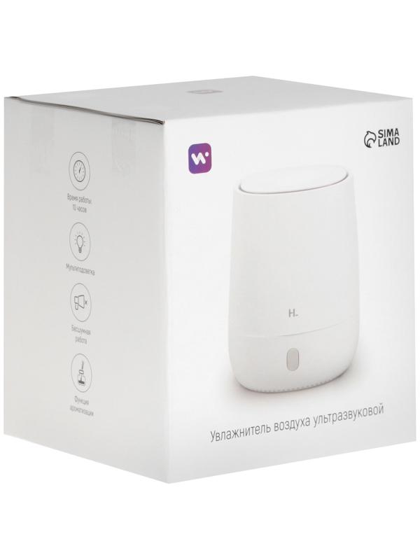 Увлажнитель воздуха Windigo HM-15, ультразвуковой, 120 мл, 5 Вт, USB Type-C, подсветка