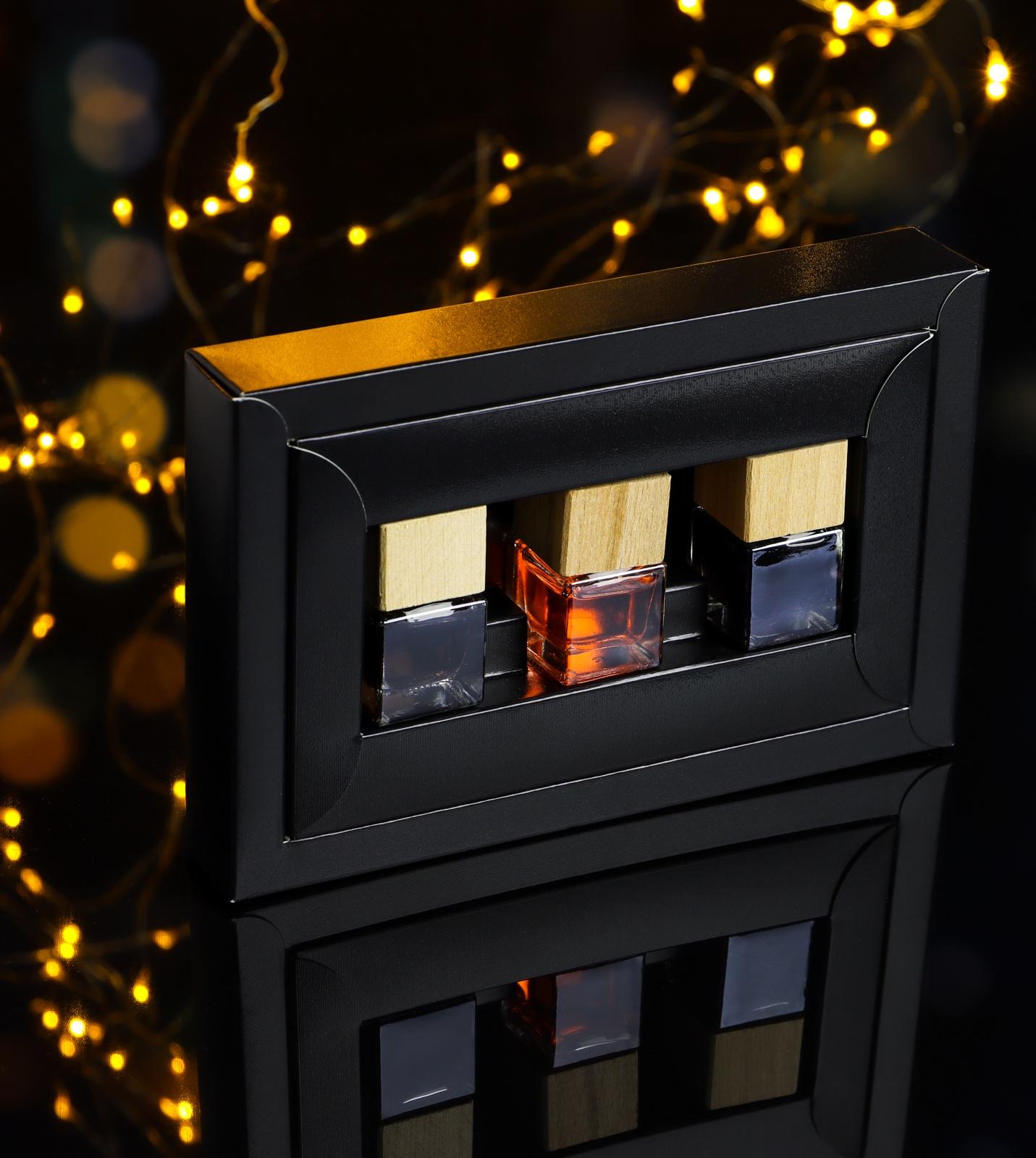 Набор ароматизаторов для авто ION, 3 парфюмированных бутылочки