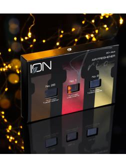 Набор ароматизаторов для авто ION, 3 парфюмированных бутылочки