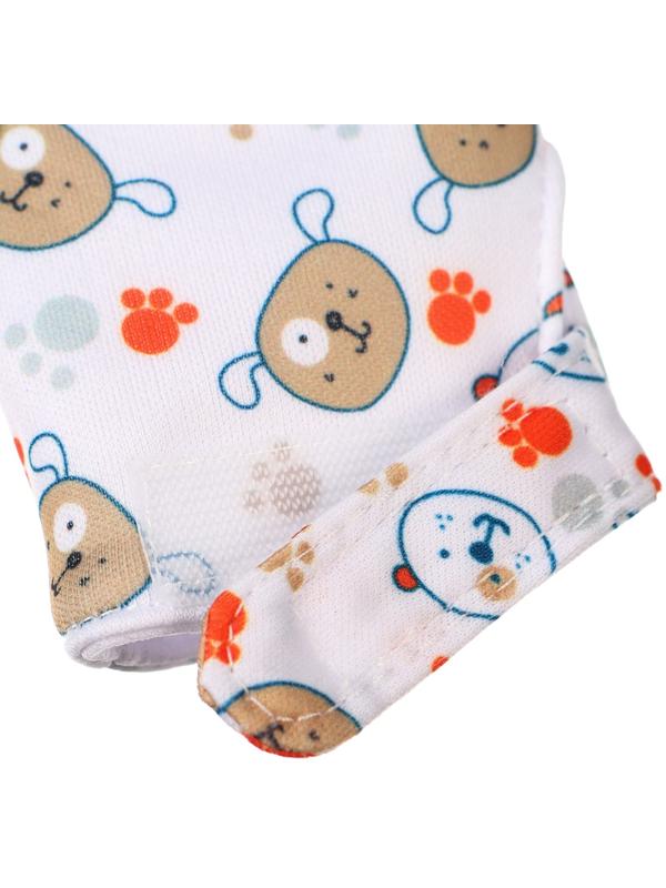 Прорезыватель-рукавичка «Собачки», цвет мятный, Крошка Я