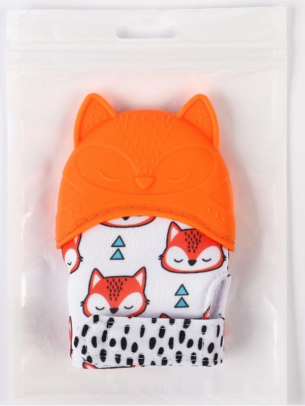 Прорезыватель-рукавичка «Лисичка», Крошка Я