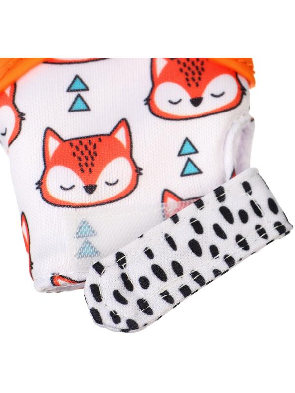 Прорезыватель-рукавичка «Лисичка», Крошка Я